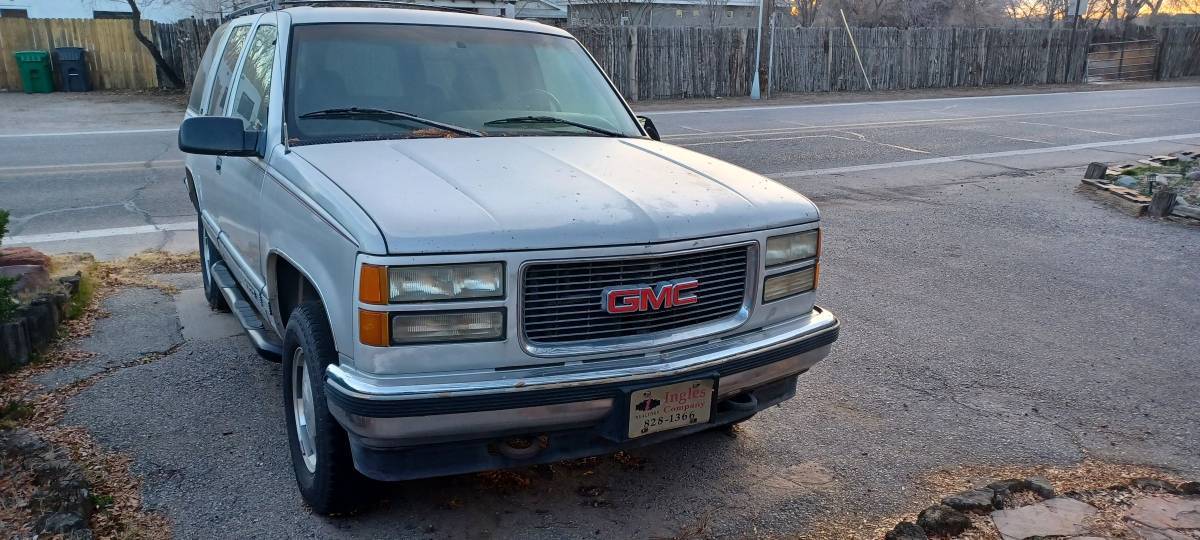 Gmc-yukon-xl-slt-1995-silver