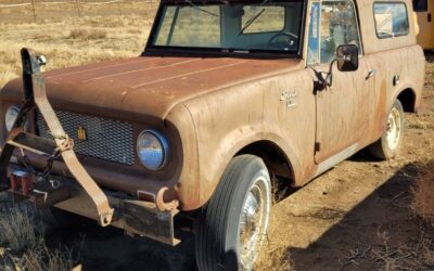 International harvester scout 80 travel top 1964