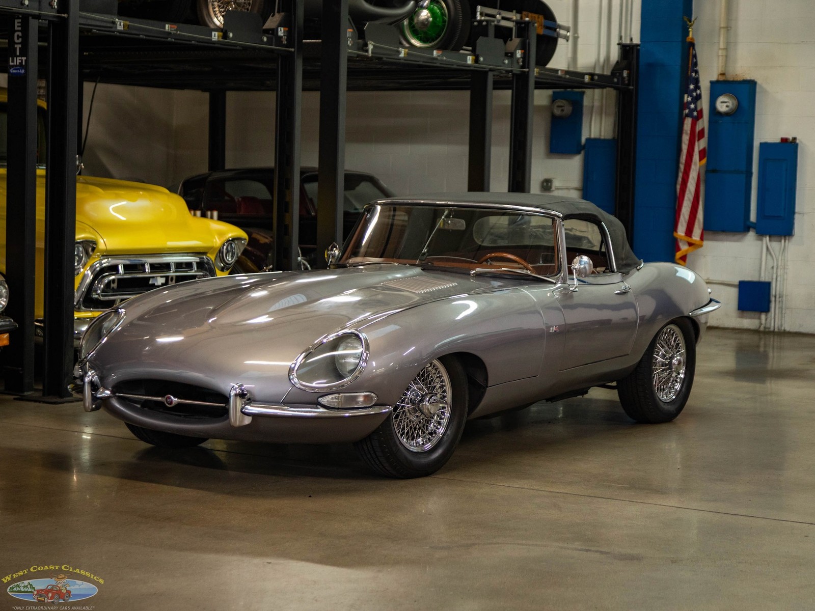 Jaguar-XKE-E-Type-Series-I-ELECTRIC-Roadster-1963-2-Door-Convertible