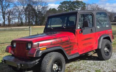 Jeep-wrangler-1990-red-1