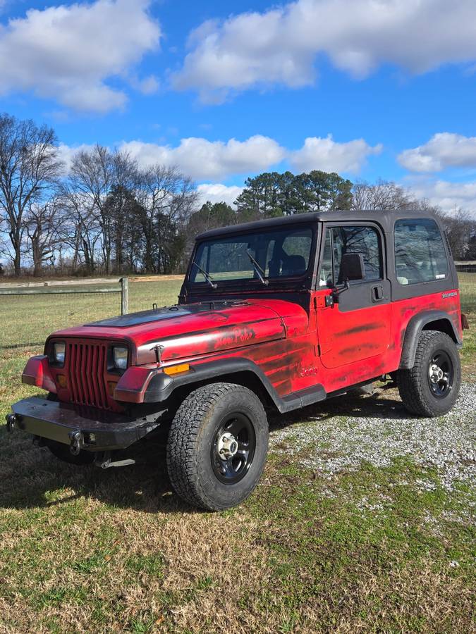 Jeep-wrangler-1990-red-1