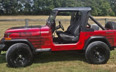 Jeep-wrangler-1990-red