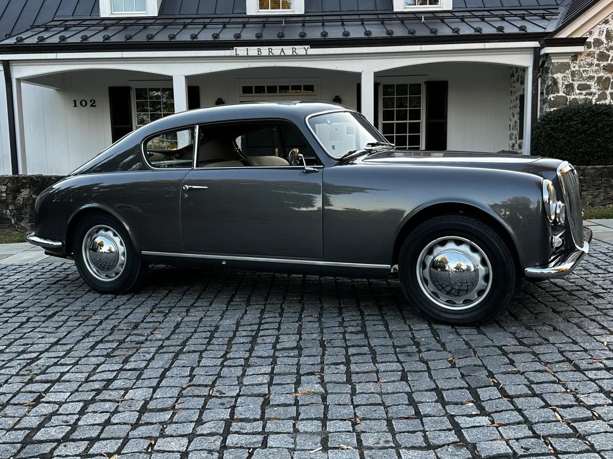 Lancia-Aurelia-1954-Grey-Beige-Cloth