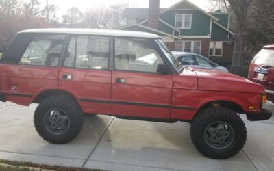 Land Rover Range Rover 1989 SUV