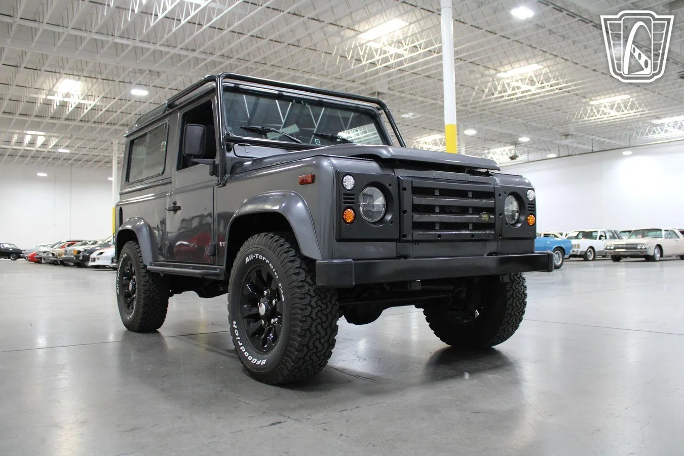 Land-rover-Defender-1995-Gray-Black
