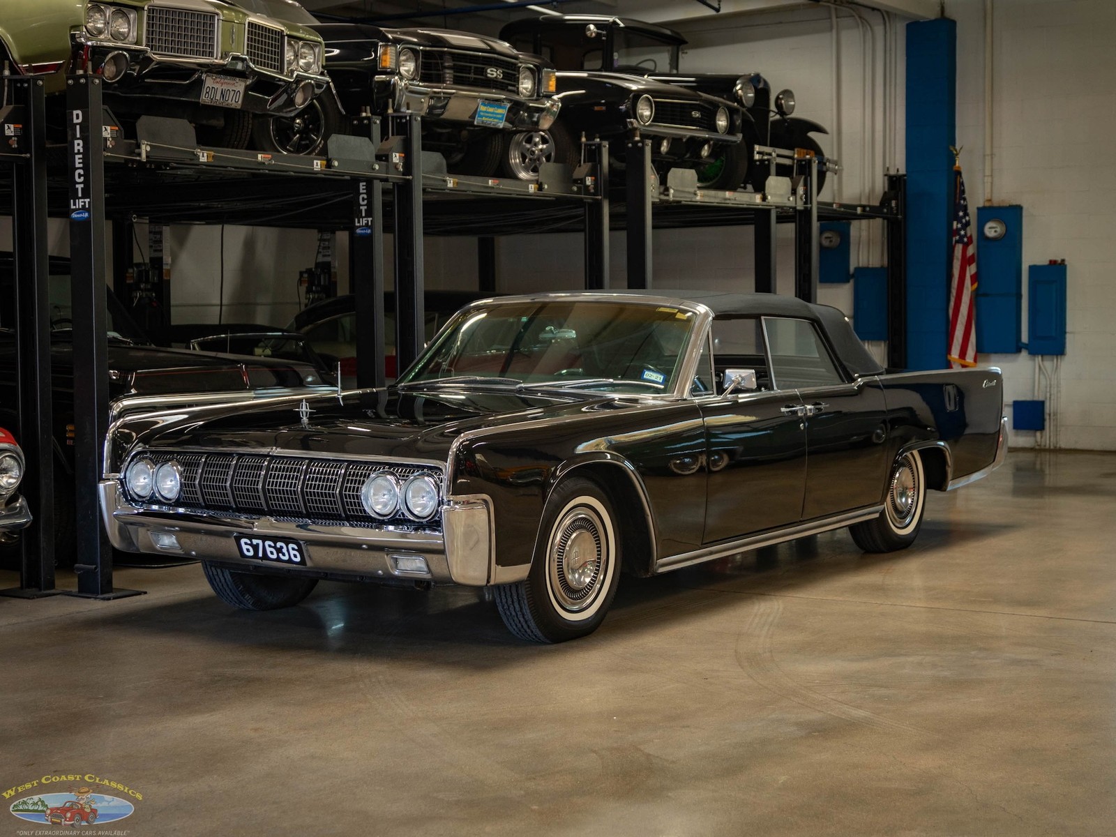 Lincoln Continental 1964 4 Door Convertible