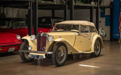 MG TC Matching Numbers 1949 2 Door Convertible