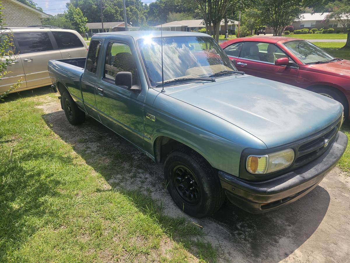 Mazda-b3000-1994-green