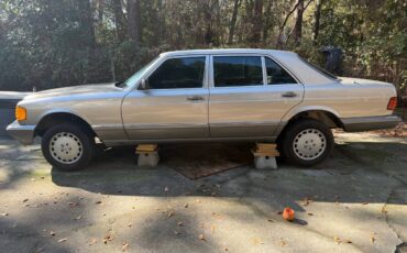 Mercedes-300sel-1991-brown