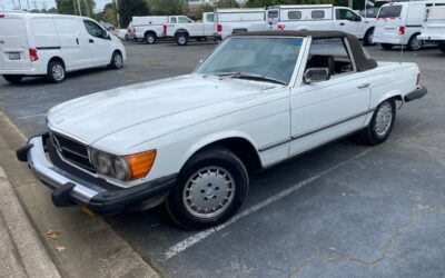 Mercedes 380sl convertible 1981