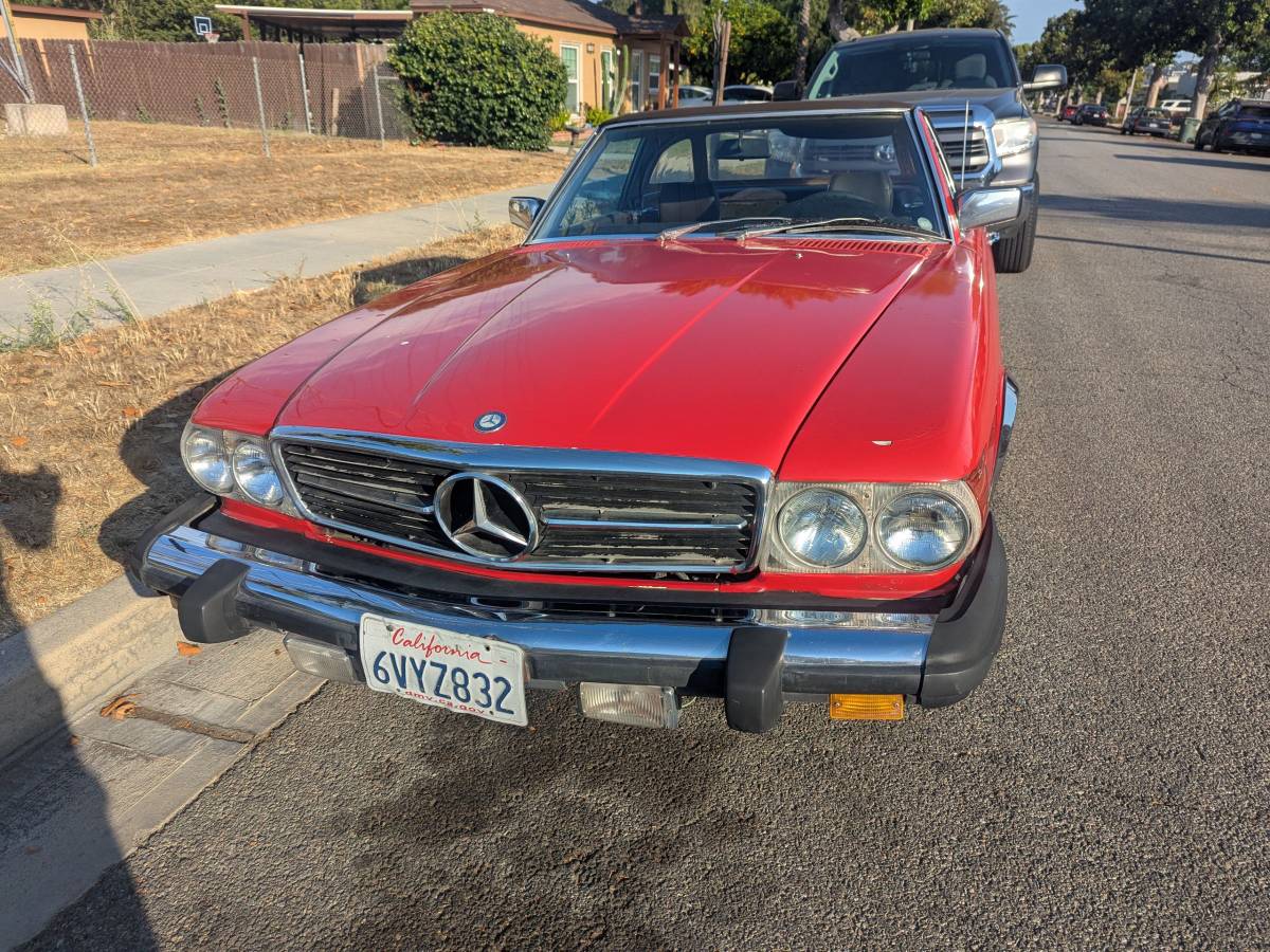 Mercedes-450sl-1979-red-86