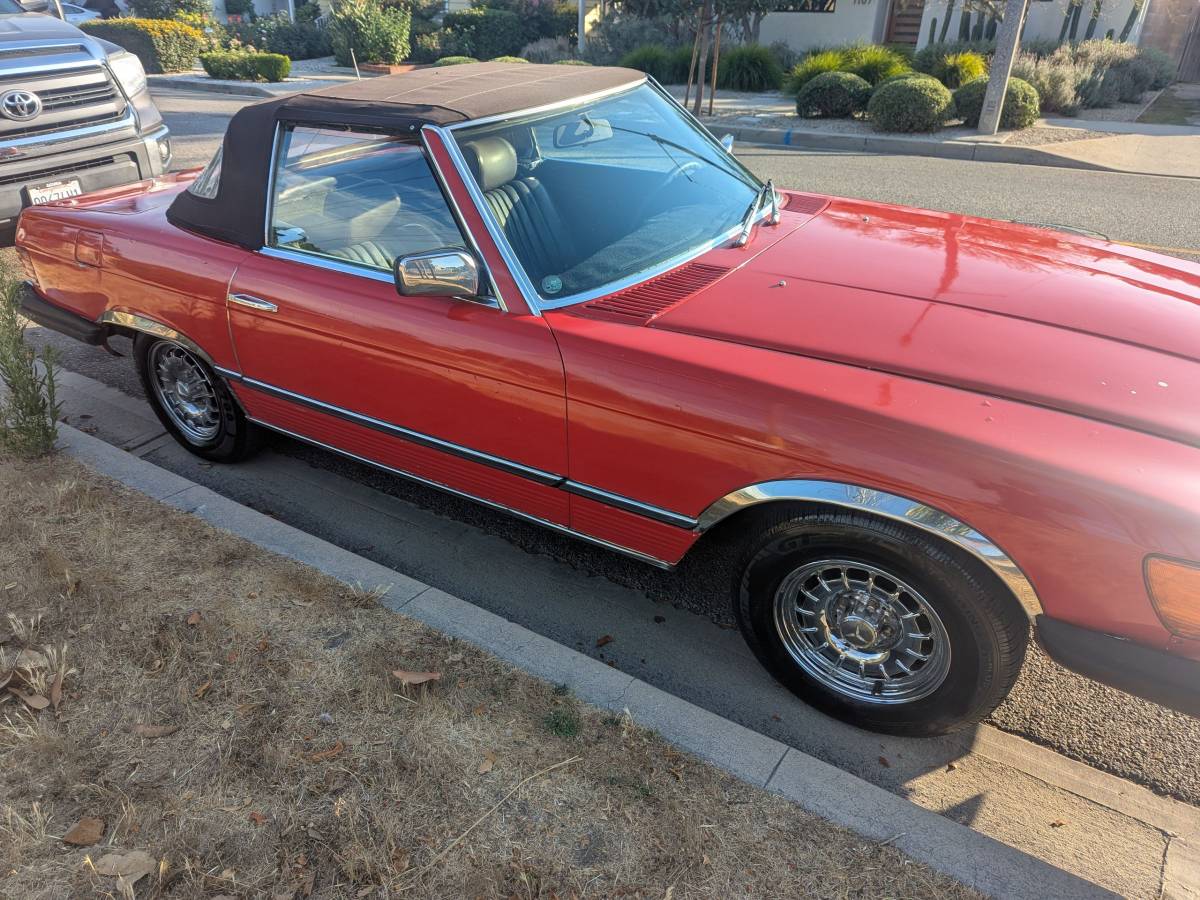 Mercedes-450sl-1979-red-94