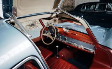 Mercedes-benz-300sl-1956-Light-Blue-Red-3