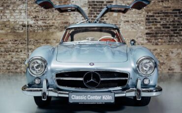 Mercedes-benz-300sl-1956-Light-Blue-Red