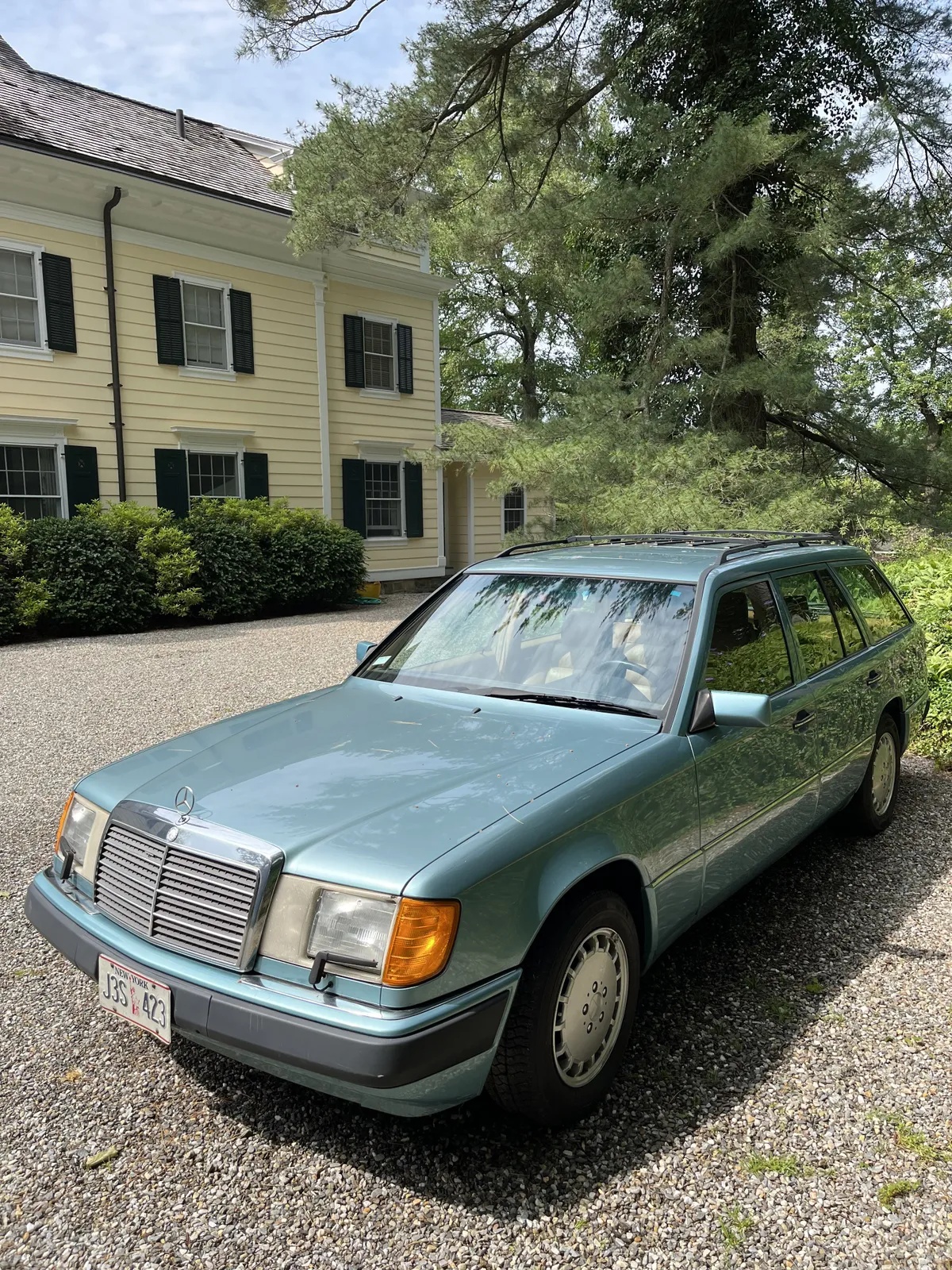 Mercedes-benz-300td-1993-Teal-Green-Tan