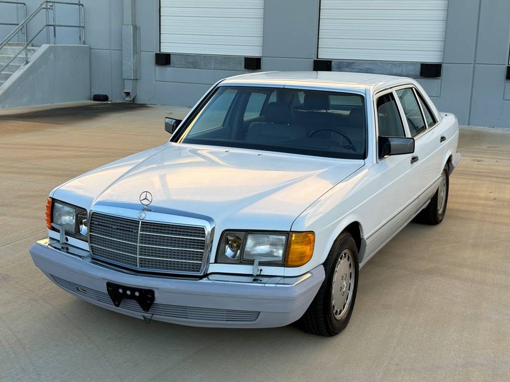Mercedes-benz-350-sdl-turbo-diesel-1990-white-1