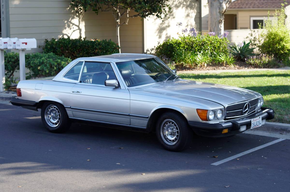 Mercedes-benz-380sl-1981-blue
