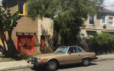 Mercedes-benz-380sl-1985-brown-1