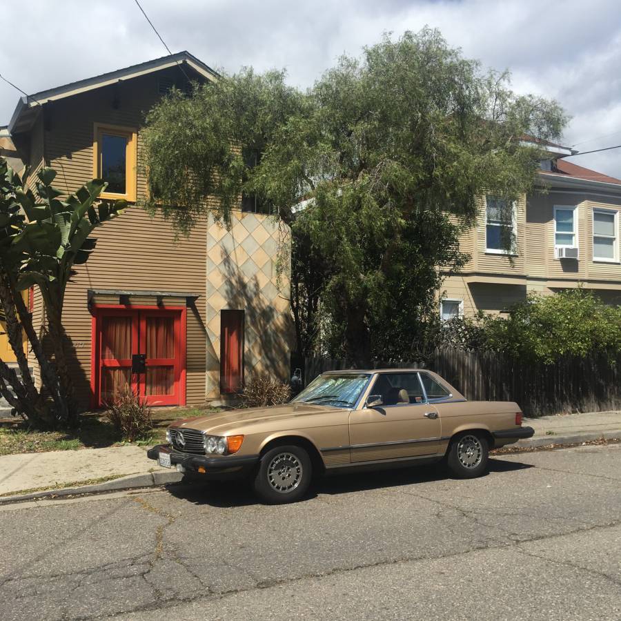 Mercedes-benz-380sl-1985-brown-1