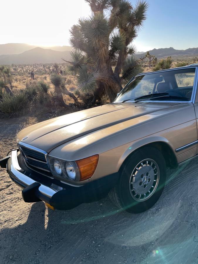 Mercedes-benz-380sl-1985-brown-5