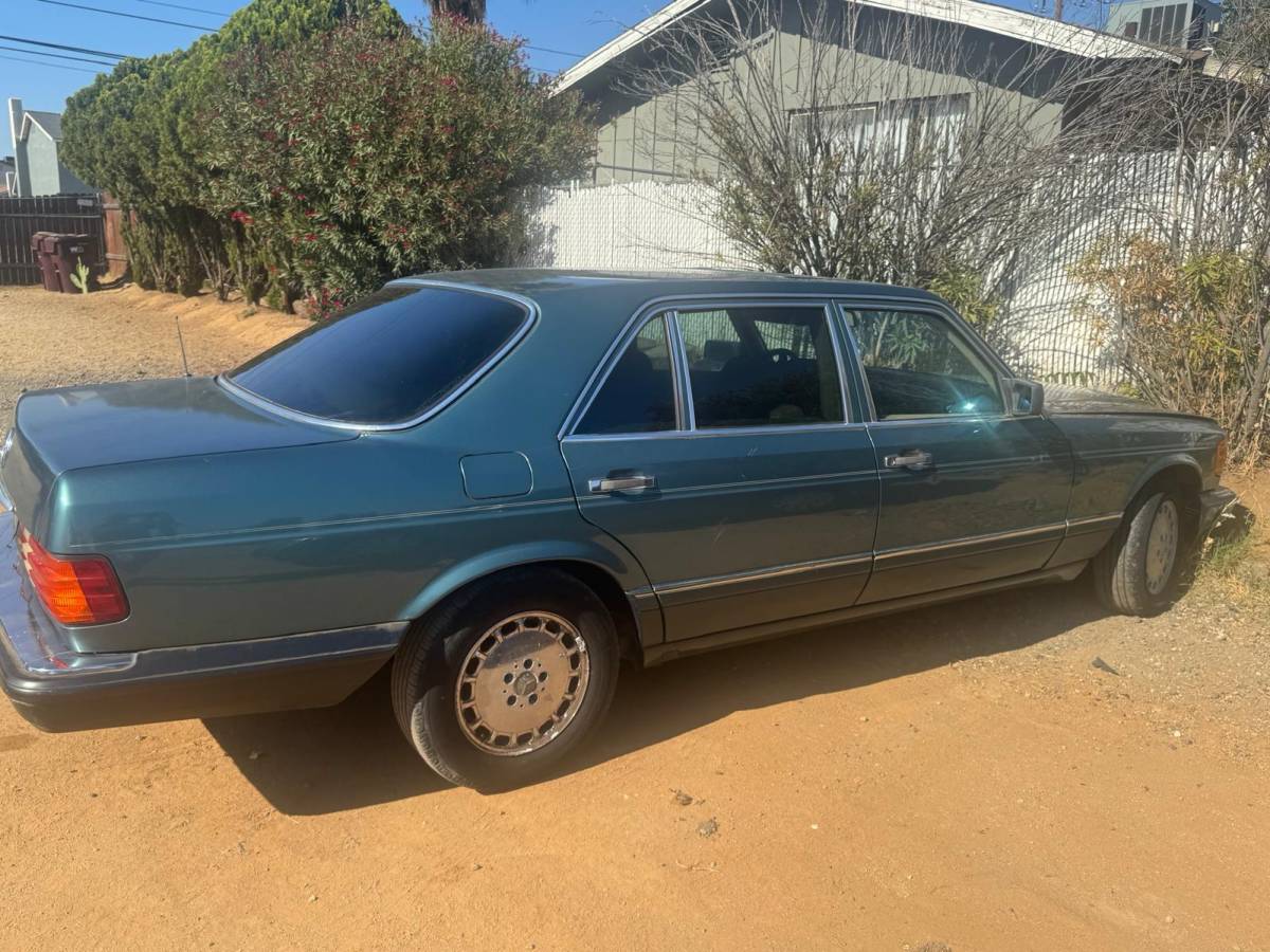 Mercedes-benz-420-420sel-1989-blue-1