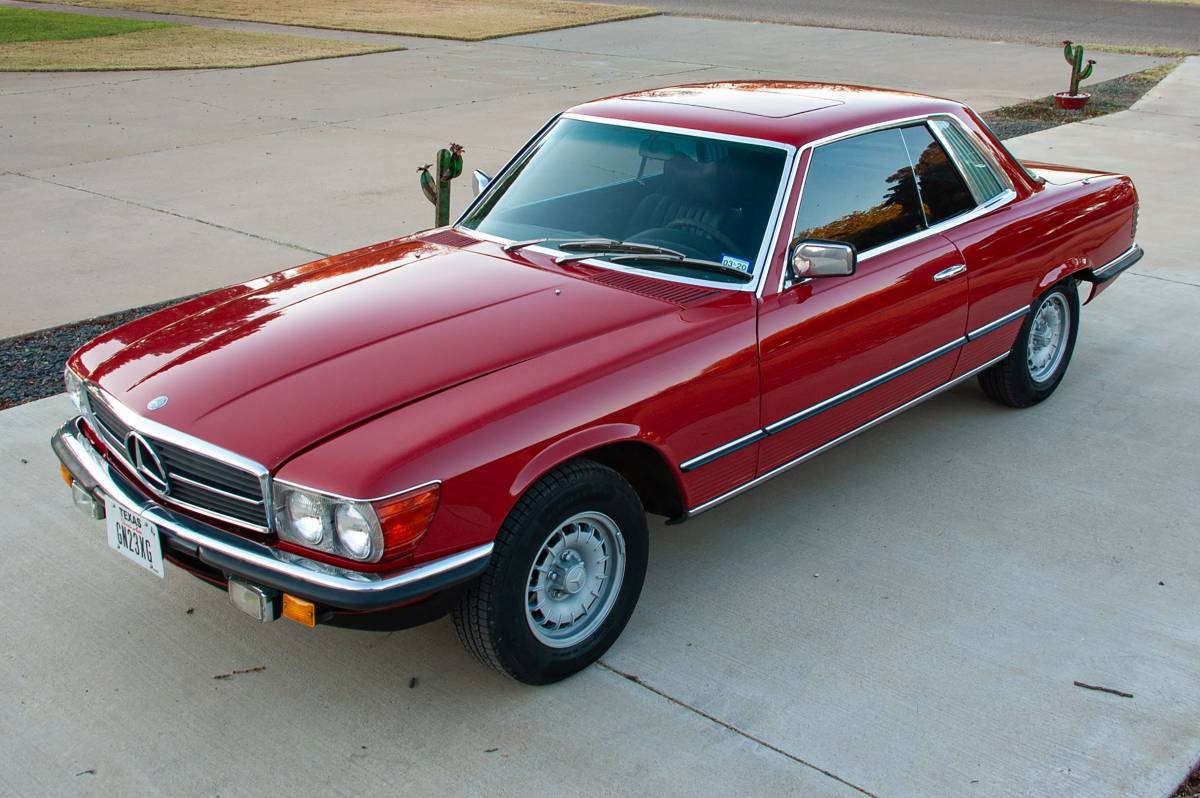 Mercedes-benz-450slc-1978-red