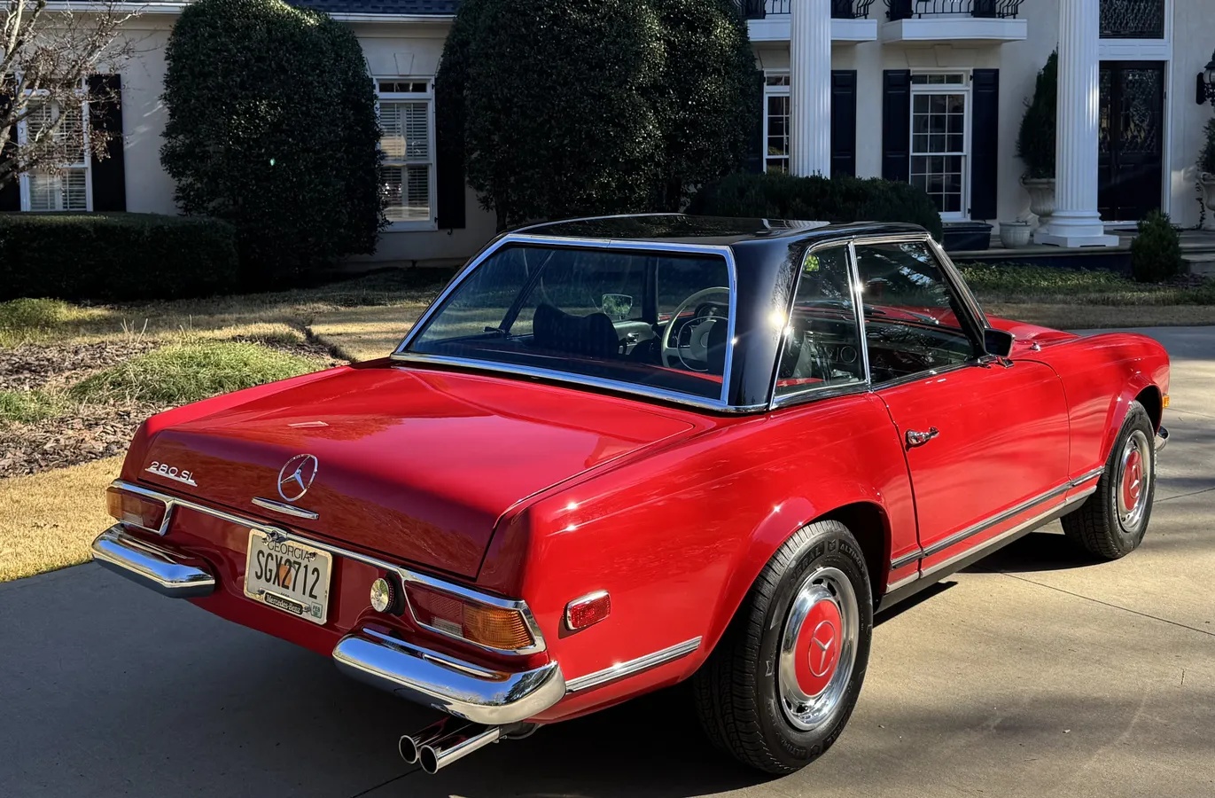 Mercedes-benz-Sl-class-1969-Signal-Red-Black-7