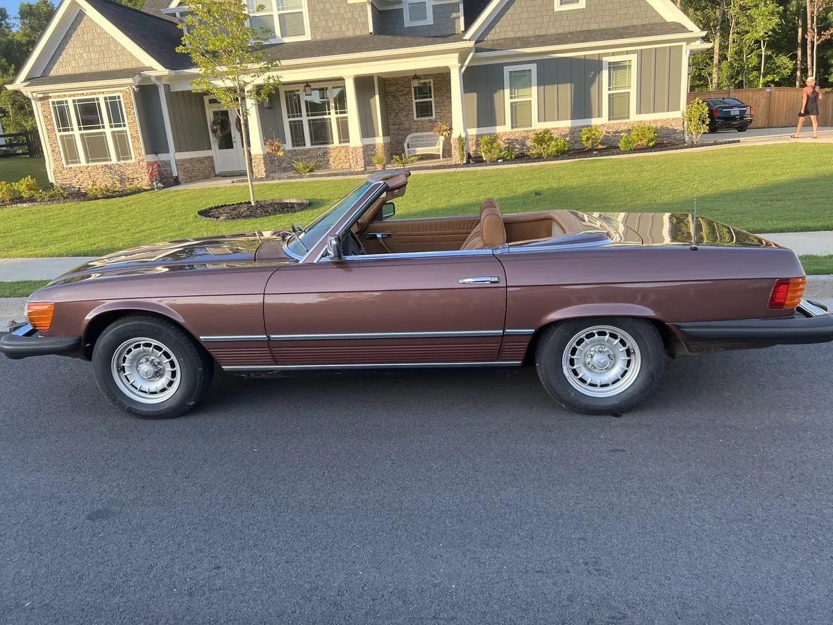 Mercedes-benz-Sl-class-1979-Milan-Brown-Saddle-7