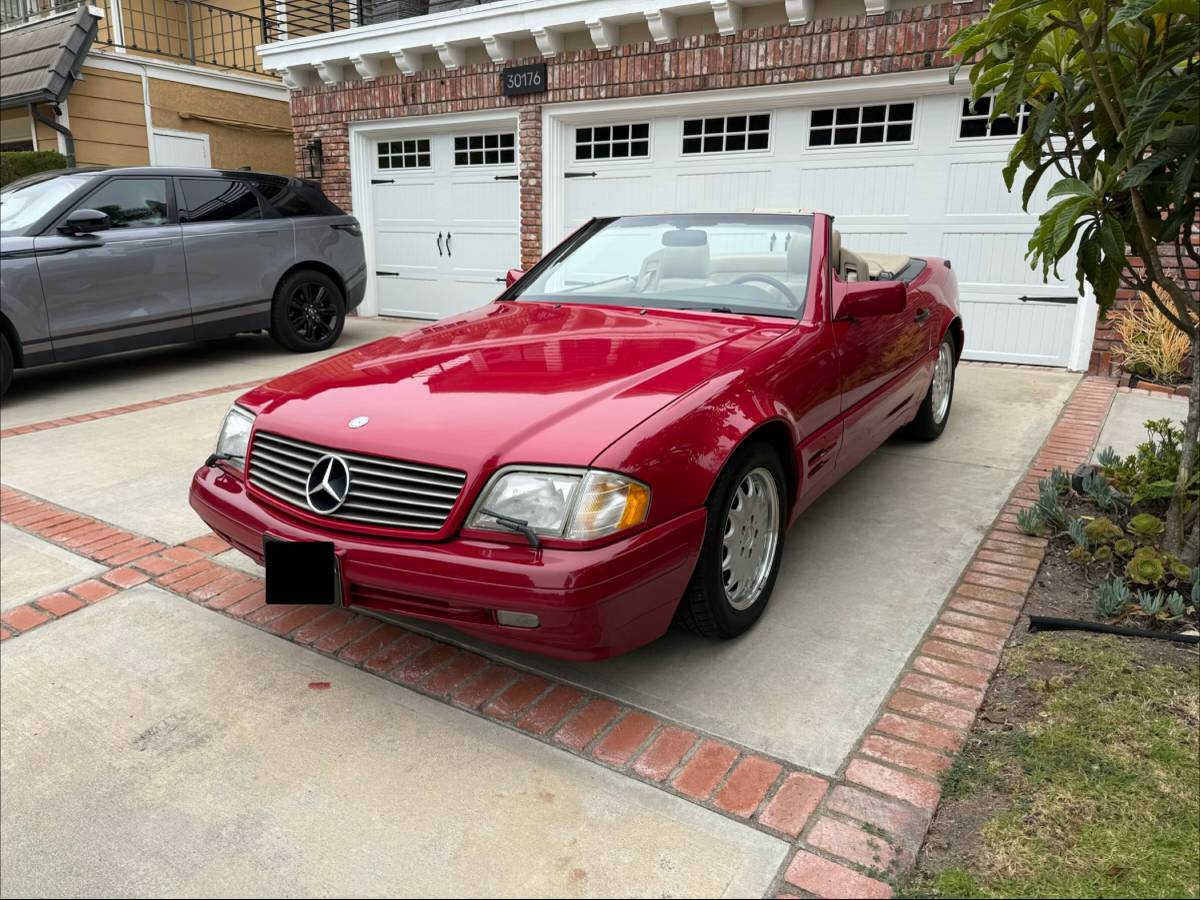 Mercedes-benz-sl-class-1996-red