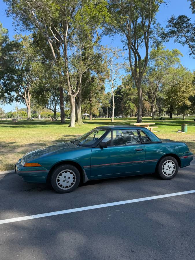 Mercury-capri-1992-green-1