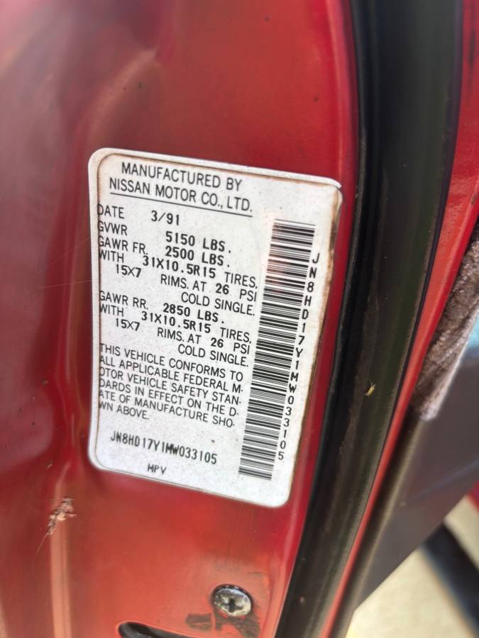 Nissan-pathfinder-1991-red-11