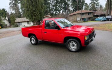 Nissan-pickup-base-short-bed-1993-red