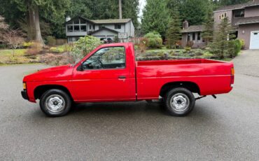 Nissan-pickup-base-short-bed-1993-red-8