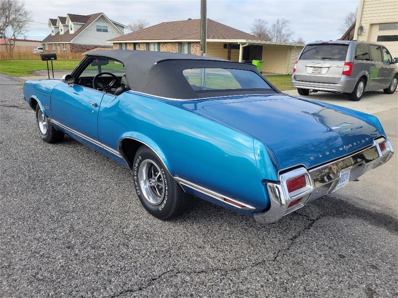 Oldsmobile-Convertible-1971-Blue-Black-1