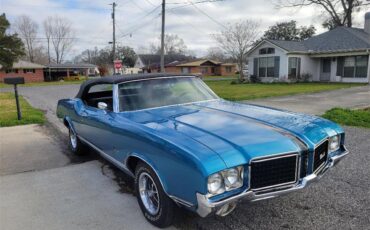 Oldsmobile-Convertible-1971-Blue-Black