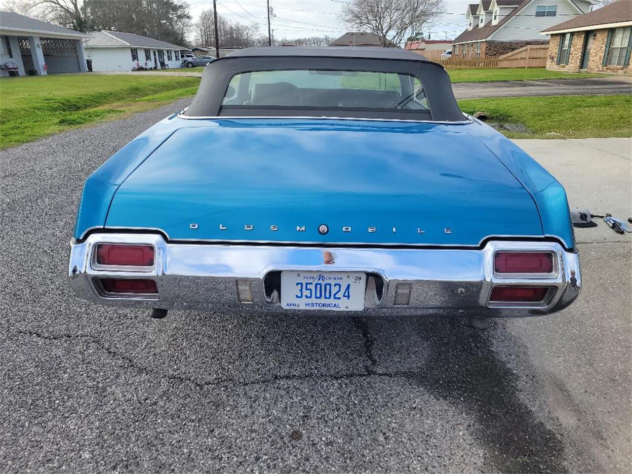 Oldsmobile-Convertible-1971-Blue-Black-5