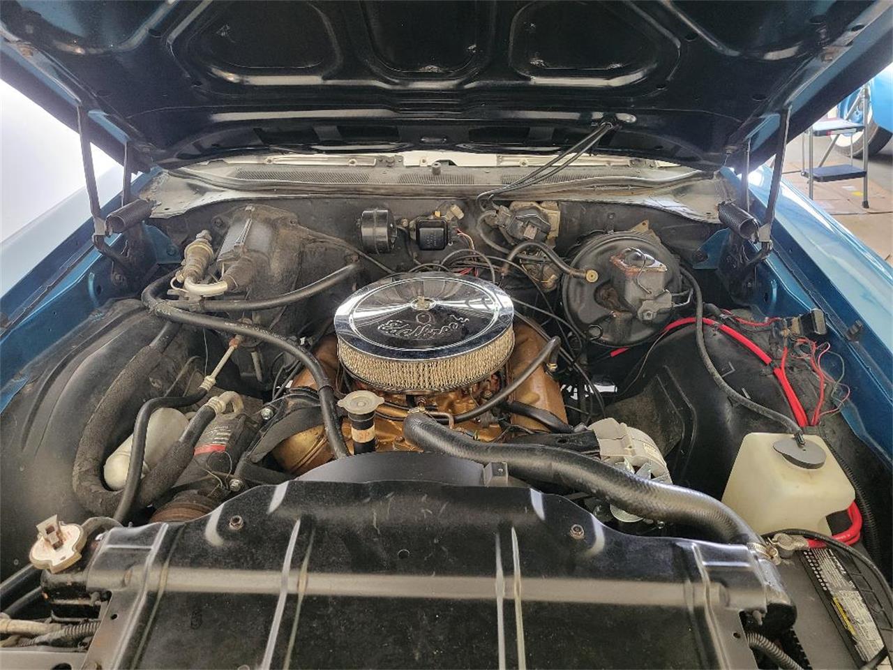 Oldsmobile-Convertible-1971-Blue-Black-7