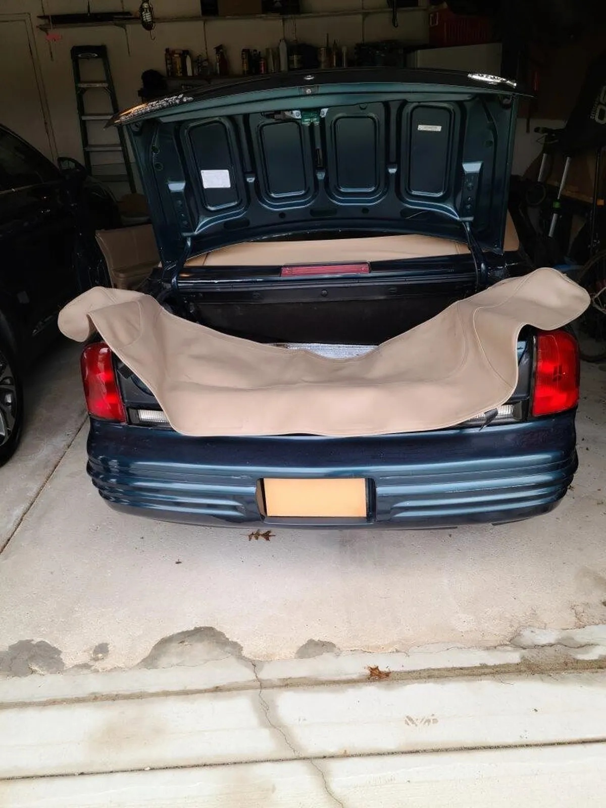 Oldsmobile-Cutlass-supreme-1995-Blue-Green-Metallic-Tan-19