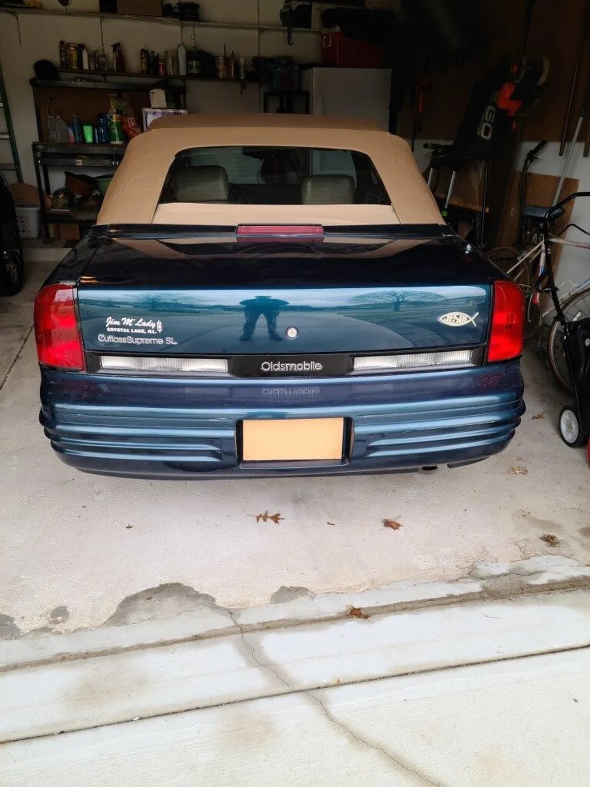 Oldsmobile-Cutlass-supreme-1995-Blue-Green-Metallic-Tan-4