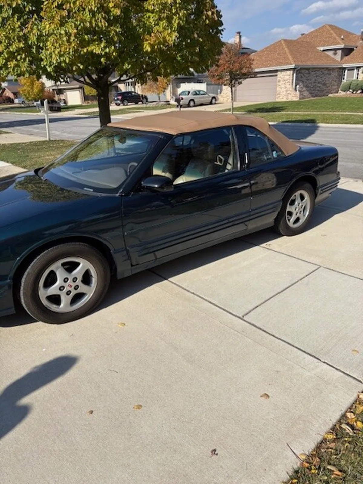 Oldsmobile-Cutlass-supreme-1995-Blue-Green-Metallic-Tan-5