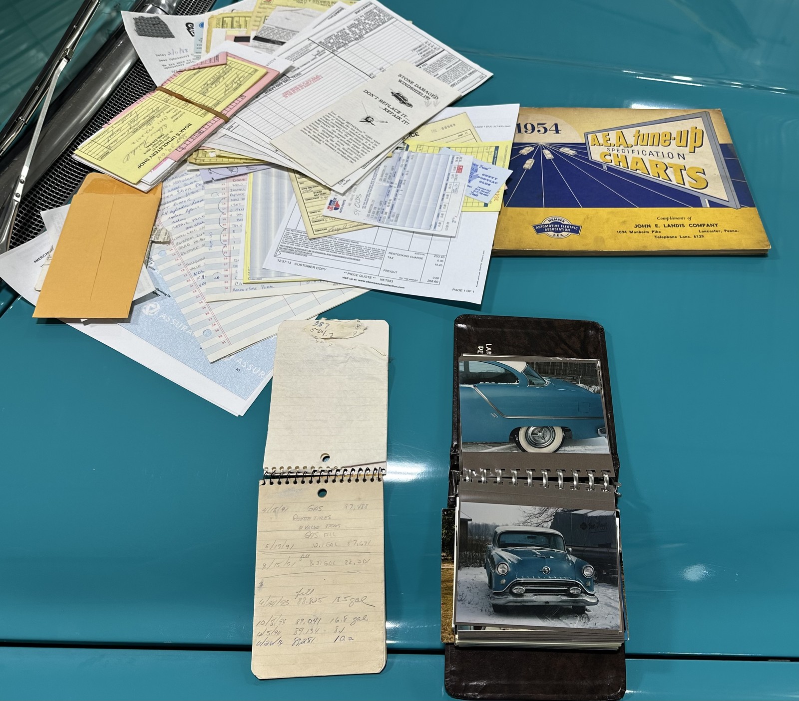 Oldsmobile-Series-88-2dr-Sedan-1954-ORIGINAL-COLOR-HOT-ROD-7