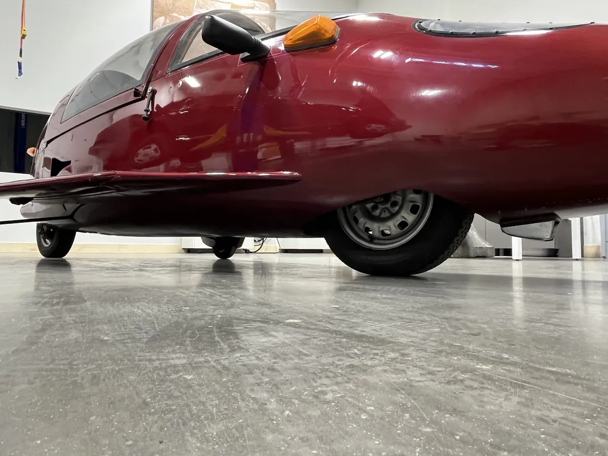 Owosso-pulse-litestar-Autocycle-1983-Burgundy-Tan-And-Black-10