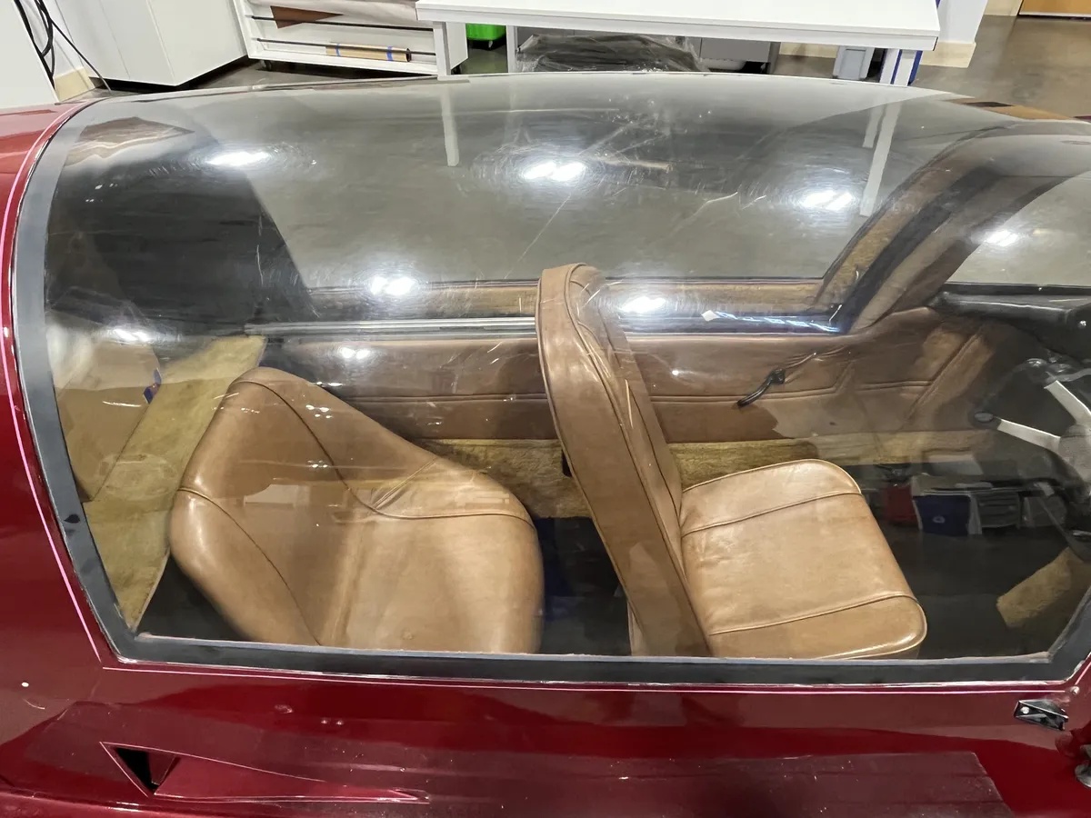 Owosso-pulse-litestar-Autocycle-1983-Burgundy-Tan-And-Black-12