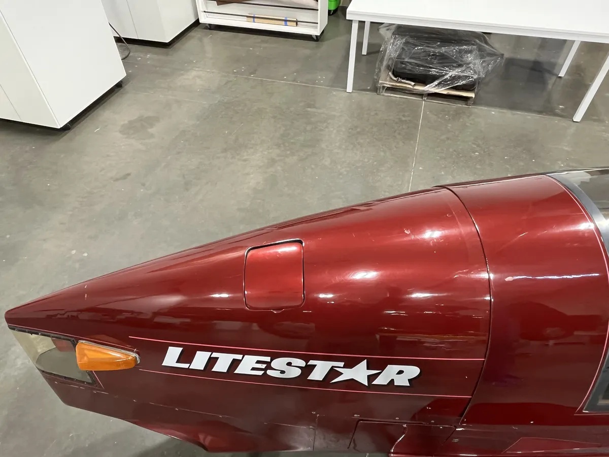 Owosso-pulse-litestar-Autocycle-1983-Burgundy-Tan-And-Black-15