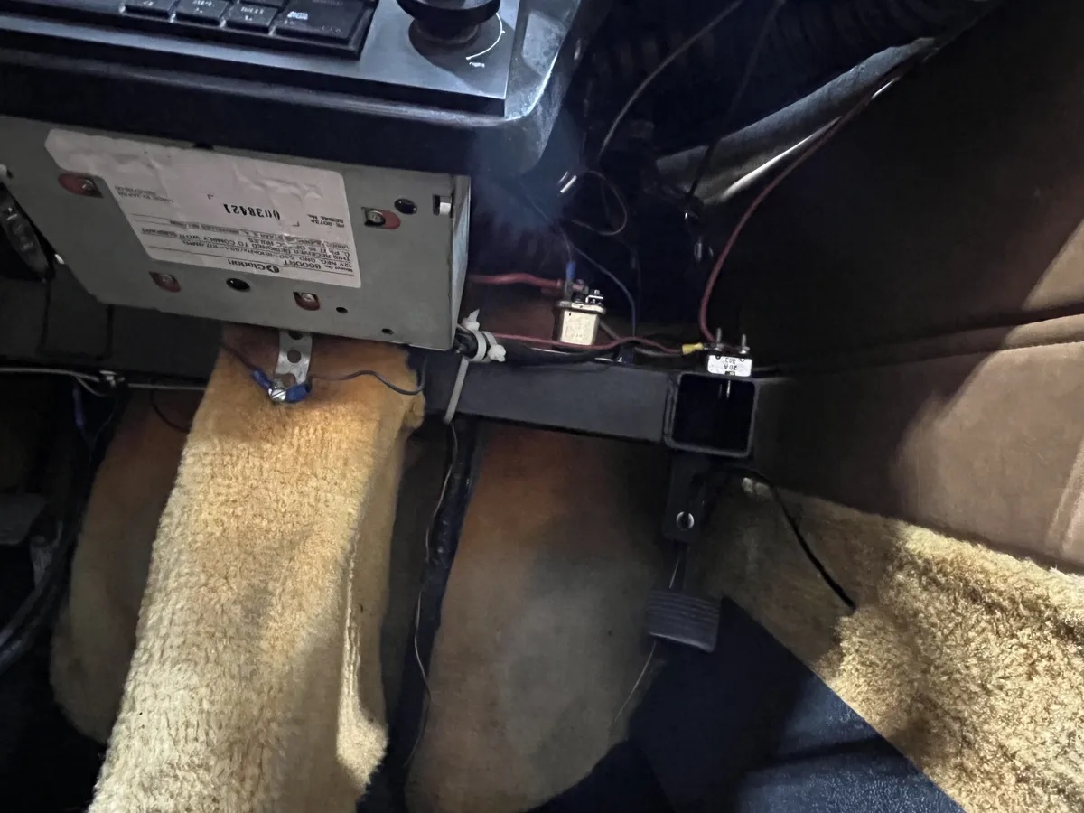 Owosso-pulse-litestar-Autocycle-1983-Burgundy-Tan-And-Black-19