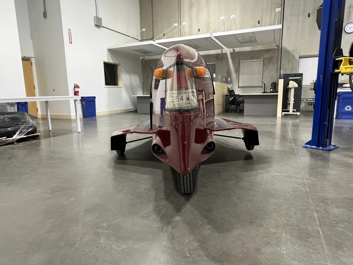 Owosso-pulse-litestar-Autocycle-1983-Burgundy-Tan-And-Black-4