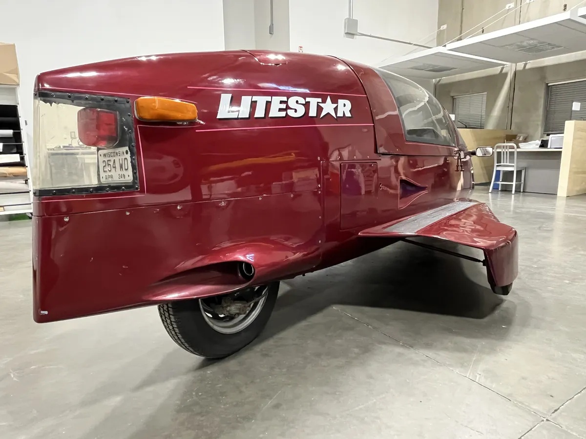 Owosso-pulse-litestar-Autocycle-1983-Burgundy-Tan-And-Black-7