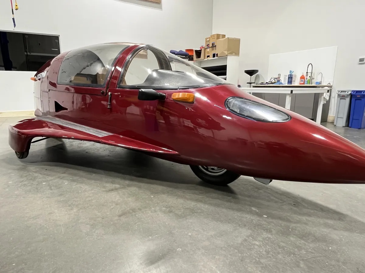 Owosso-pulse-litestar-Autocycle-1983-Burgundy-Tan-And-Black-9