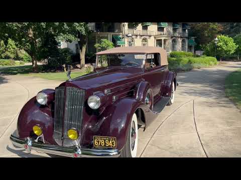 Packard-Twelve-1937-Packard-Maroon-Brown