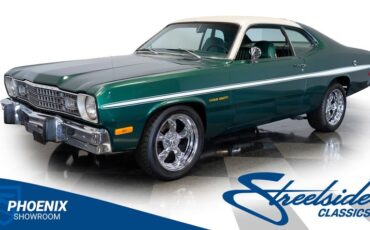 Plymouth-Duster-1974-Green-Green-10
